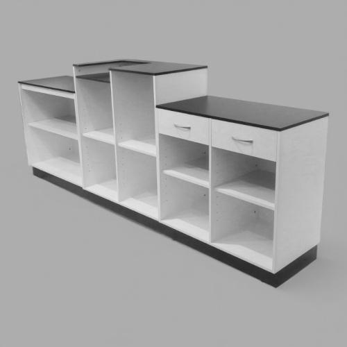 СТ-02-120611 Кассовый стол с вырезом в столешнице 1200*600*1100 ,ЛДСП 16 мм 