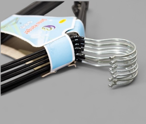 A-04-XL Вешалка-плечики для одежды в виниловой оболочке 410 мм фото 2