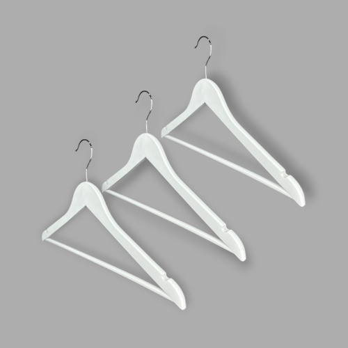 Вешалка-плечики деревянная с перекладиной C30N(B/W) фото 4 Вешалка-плечики деревянная с перекладиной C30N(B/W) фото 4