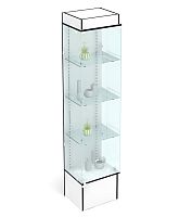 В-801 витрина стеклянная 2000х500х400