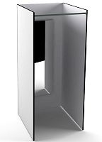 П-1 Примерочная ЛДСП для магазина одежды с зеркалом  2000х900х900