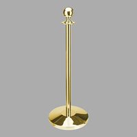 SW-R50(gold) (Н90.S/Z/G) Столбик цвет "золото", под канат