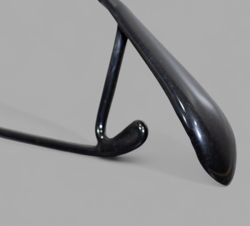 B/W/S-450 Вешалка металлическая в виниловой оболочке L-450 мм