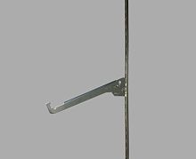 A026(211 M47) Кронштейн под полку с регулировкой угла наклона, L-250 мм Vertical