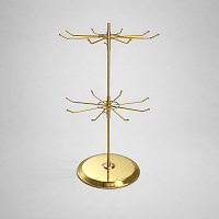 GS-MA21(HDA-209G) Вешало настольное под брелоки 2 яруса