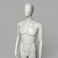 MC-2 Манекен мужской без лица, пластик