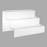 ПК-03 Полка Три ступени 180х300 мм (прозрачный пластик 3 мм)