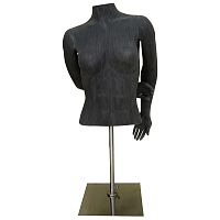 F-11175 Манекен женский торс на подставке H=1050 мм, 92/72 см