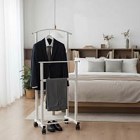 КОС-107W Стойка для костюмов на колесах