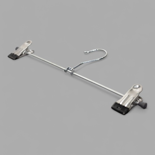 8882(А017) Вешалка с зажимами хромированная 300 мм фото 5