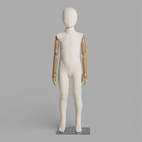 NK-1F Манекен детский тканевый c деревянными руками