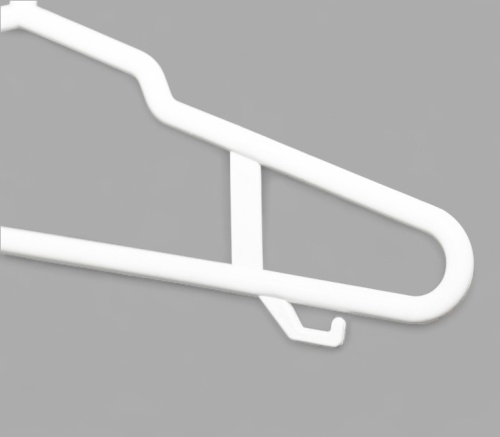 В-307 (ВП-25) Вешалка подростковая пластмассовая с крючками L-340 мм фото 2