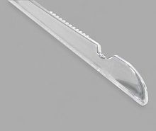 TM-11 Вешалка-плечики для одежды из оргстекла без перекладины L-380 мм