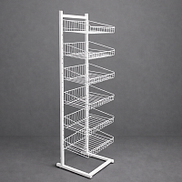 КП-1/СК.П-1 Корзина прямая на стойку СК.П-1, 400*300 мм