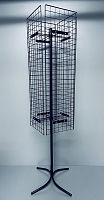 MB-СНТВ-4(В-4C123) Стойка напольная торговая вращающаяся 4 сетки
