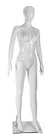 J02 Манекен женский глянцевый без лица, ПНД