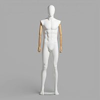 JMP-7NA Манекен мужской с деревянными руками