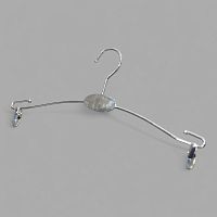 8010 Вешалка бельевая цвет серебро