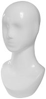 Голова женская белый глянец MTM-W-4 (white)