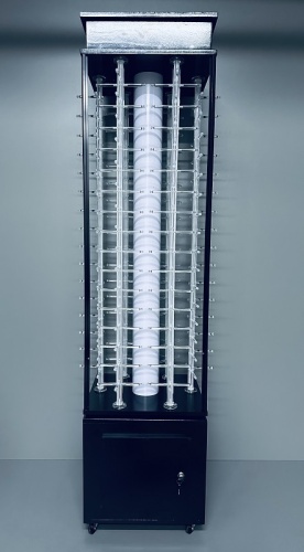 3017 Стойка напольная для демонстрации очков, 96 мест