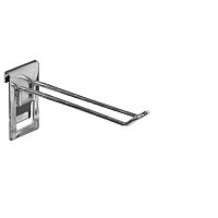 FG-301 Крючок на решетку двойной 150 мм (хром)