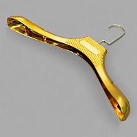 806В(gold) Вешалка-плечики для одежды, золото, L=39 см