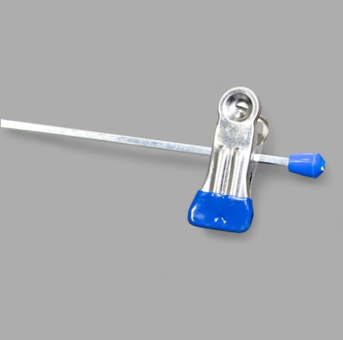 8874-B350 Вешалка с зажимами брючная металлическая фото 3