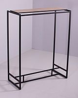 ВЛ-0002 Стойка вешалка (вешало) одноярусное напольная для одежды с полкой 