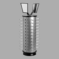 HG115B-1 Стойка для очков круглая, с зеркалами, вместимость 36 шт.