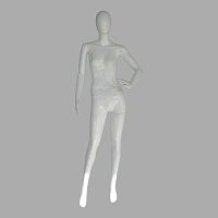 FA-15-W/B Манекен женский глянцевый без лица 175/75/57/85