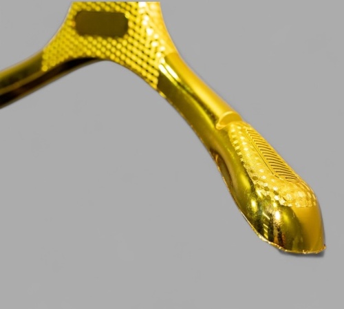 805В(gold) Вешалка-плечики для одежды, золото, L=44 см фото 3