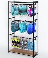 Н-22120-32 Стеллаж для нижнего белья в три яруса, высотой 220см