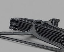 В-108.АБС Вешалка-плечики плоская из ударопрочного пластика