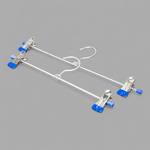 8874-B350 Вешалка с зажимами брючная металлическая фото 6