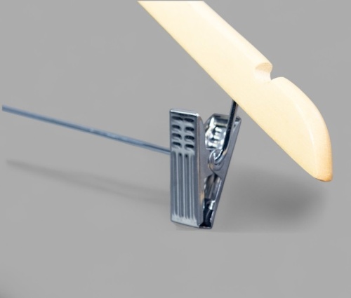 66NB Вешалка-плечики с зажимами для брюк и юбок фото 2