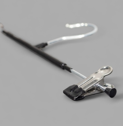 8899 Вешалка с зажимами хромированная 310 мм фото 2