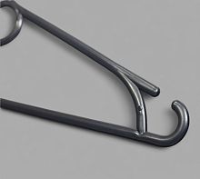 В-311МА Вешалка-плечики взрослая, цветная крутящаяся 400 мм