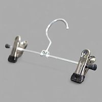 8868(8869) Вешалка металлическая с зажимами для брюк L=200 mm