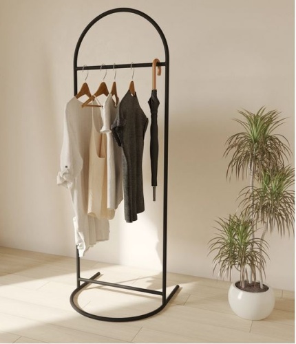 ВН.Evesa Вешалка напольная металлическая черная Evesa