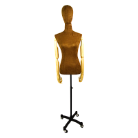 Манекен портновский-демонстрационный женский на металлической подставке, шарнирные руки SS-K521
