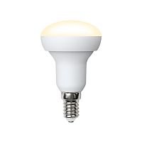Лампа светодиодная.Форма "Рефлектор",матовая колба.Цвет свечения теплый белый.LED-R50-6W/WW/E14/FR/O