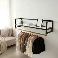 LT-00291 Вешало "Лофт" для одежды пристенное