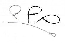 TC001 Тросик противокражный стальной "петля-игла" 170 мм