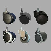 КЛ-912 Колесо мебельное поворотное