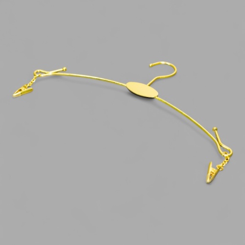 8011 Вешалка бельевая цвет золотой фото 9