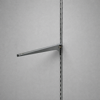 M32dx-400 Кронштейн правый, для полок из дсп и стекла L-400 мм