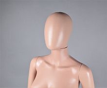 Манекен женский gloss/matte без лица А3RU/ФА-11