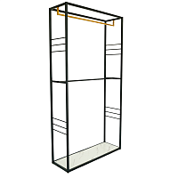 LT-0036 Вешало-Стойка "Лофт" для одежды