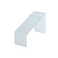 OL-569.3 Подставка из оргстекла для обуви (опора каблук), 80х130мм 