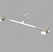 8899 Вешалка с зажимами хромированная 310 мм